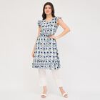 Ladies' Kurta , गहरा नीला, small image number null