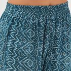 Women's Rich Teal Embroidered Ethnic Set, Teal Blue, small image number null