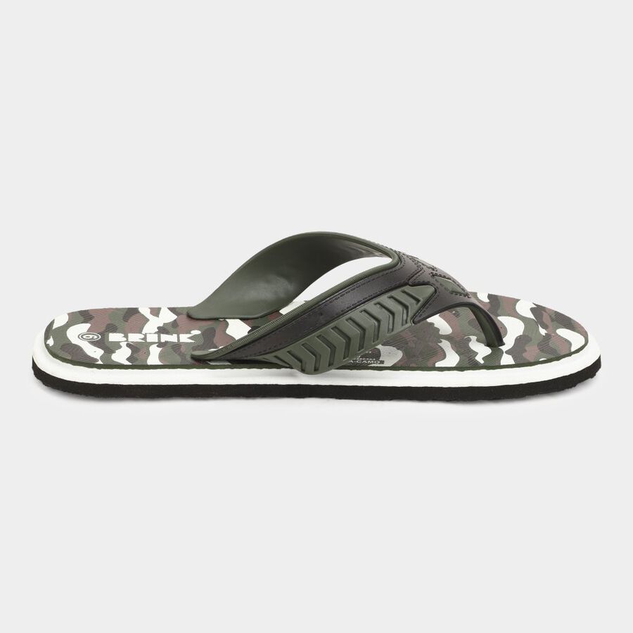Men's Slippers, हरा, large image number null