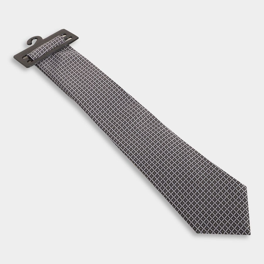 Men's Tie, Light Grey, large image number null