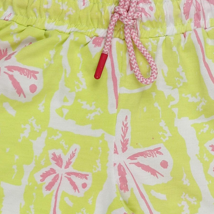 Girls' Shorts, Light Green, large