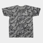 Boys Light Grey Cotton Round Neck Casual Half Sleeve T-Shirt, Light Grey, small