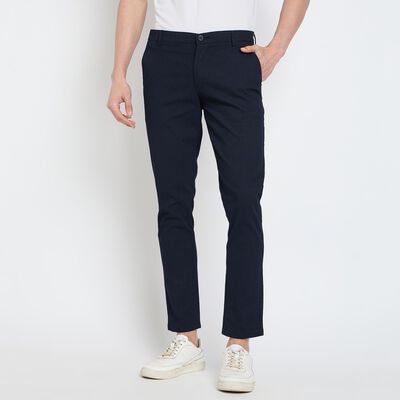 Men's Slim Fit Casual Trousers