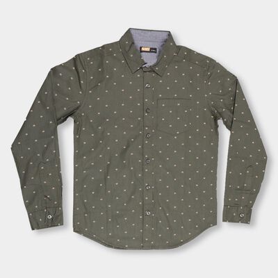 Boys' 100% Cotton Casual Shirt 