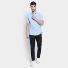 Cotton Solid Casual Shirt, Light Blue, small image number null