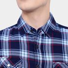 Cotton Checks Casual Shirt, Red, small image number null