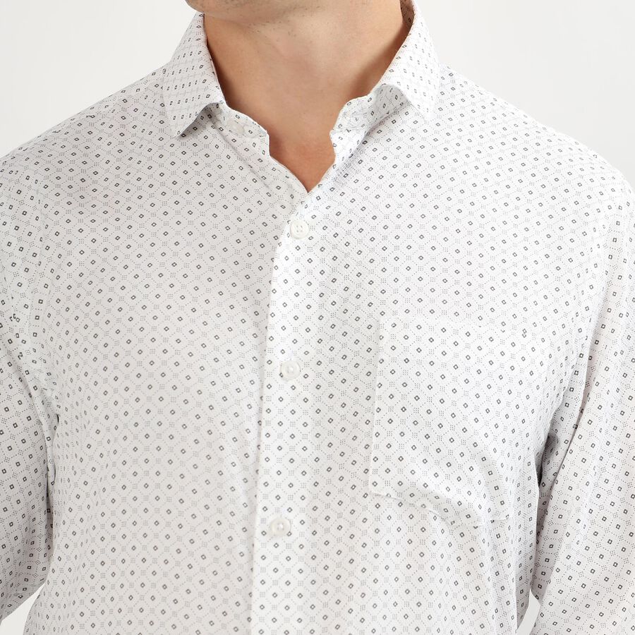 Men's Formal Shirt, Light Grey, large image number null