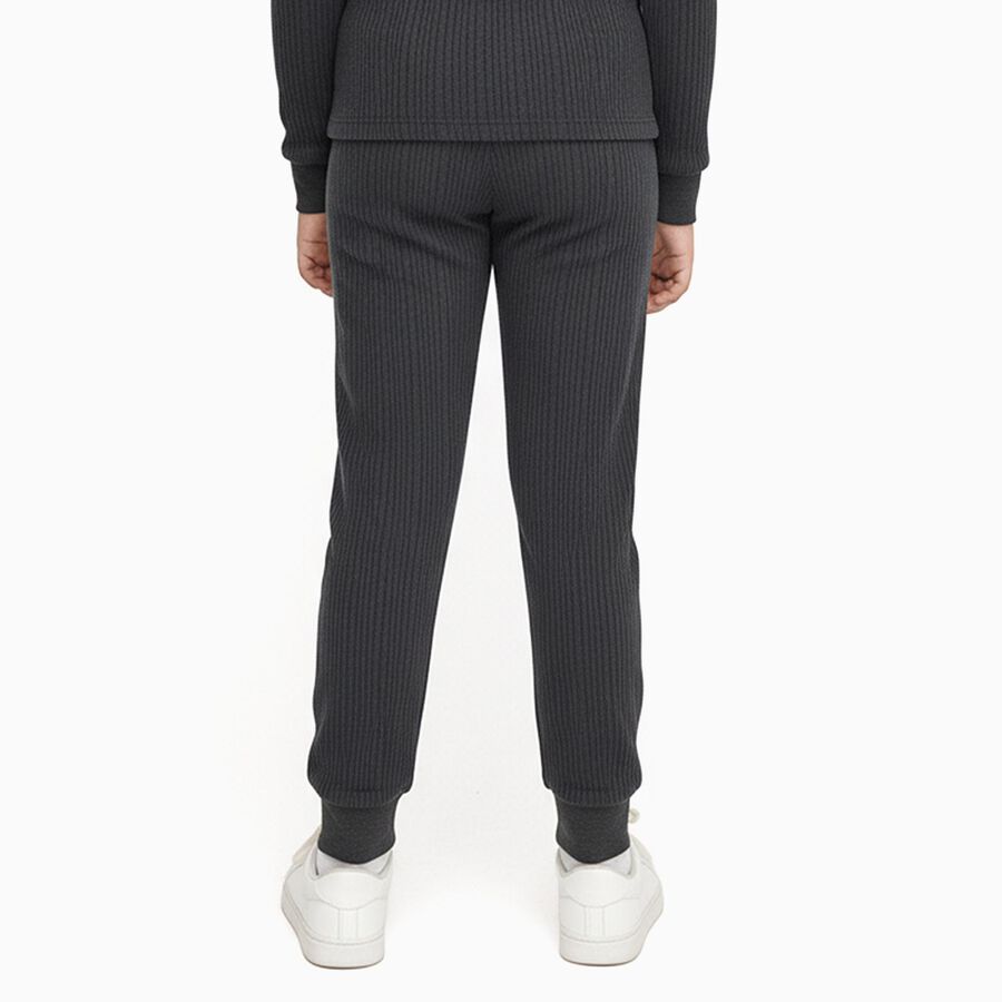 Girls' Thermal Lower, चारकोल, large image number null