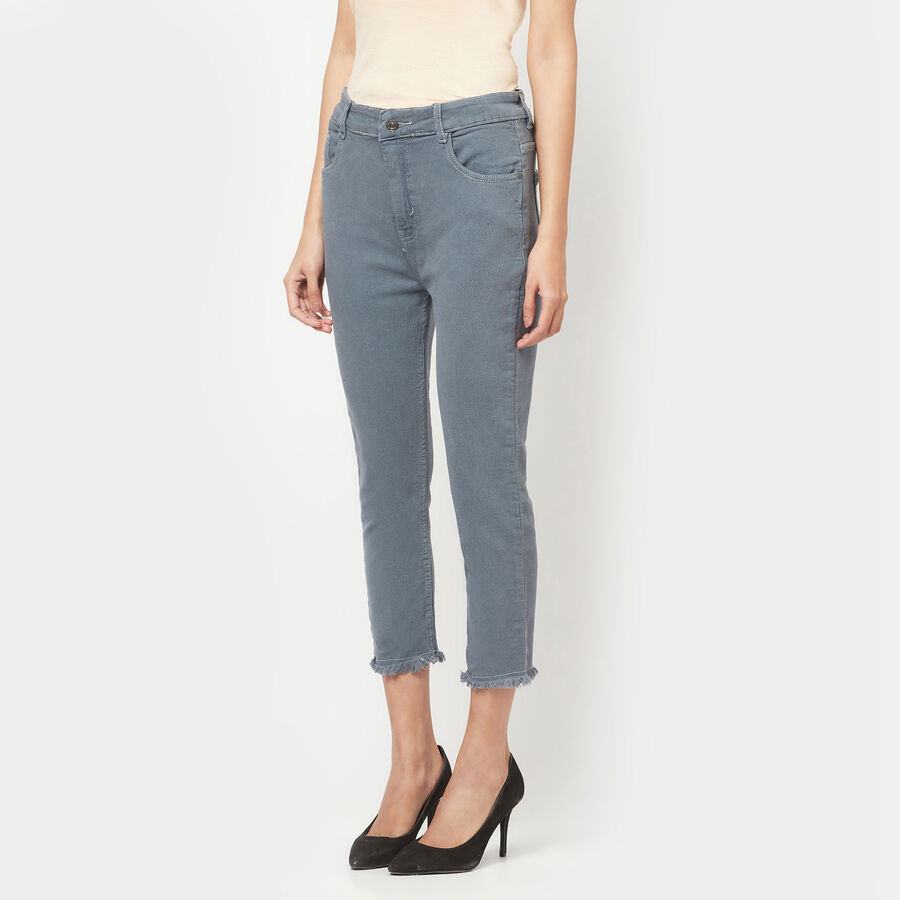 High Rise Skinny Jeans, Light Grey, large image number null