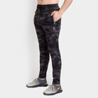 Printed Track Pants, Dark Grey, small image number null