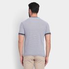 Men's Henley Half Sleeves T-Shirt, Navy Blue, small image number null