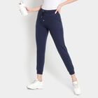 Solid Jogger Joggers, Melange Blue, small image number null