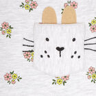 Infants Cotton Printed T-Shirt, Ecru Melange, small image number null