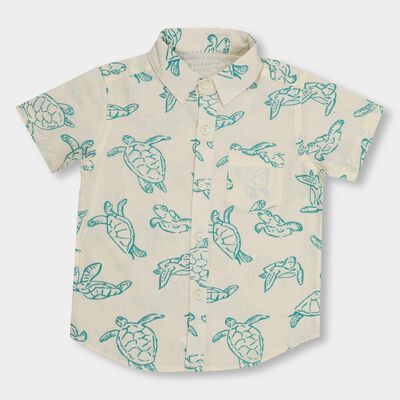 Boys' 100% Cotton Casual Shirt 