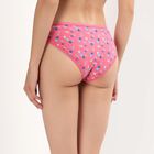 Women's Bright Coral Pink Bikini Panty, Pink, small image number null