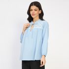 Ladies' Top, हल्का नीला, small