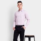 Men's 100% Cotton Formal Shirt, Lilac, small image number null