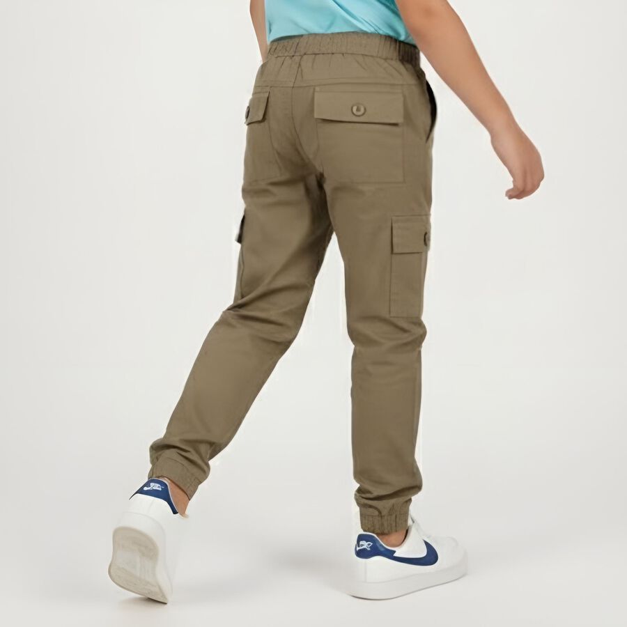 Boys' Trouser, ओलिव, large image number null