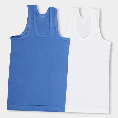Boys' 100% Cotton Basic Vest 