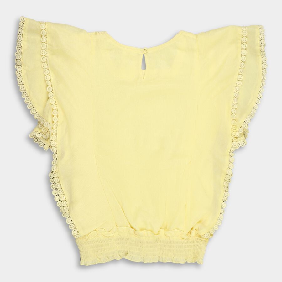 Girls' T-Shirt, Yellow, large image number null