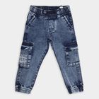 Boys' Jeans, मध्यम नीला, small image number null