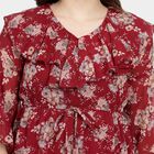 Ladies' Top, Maroon, small image number null