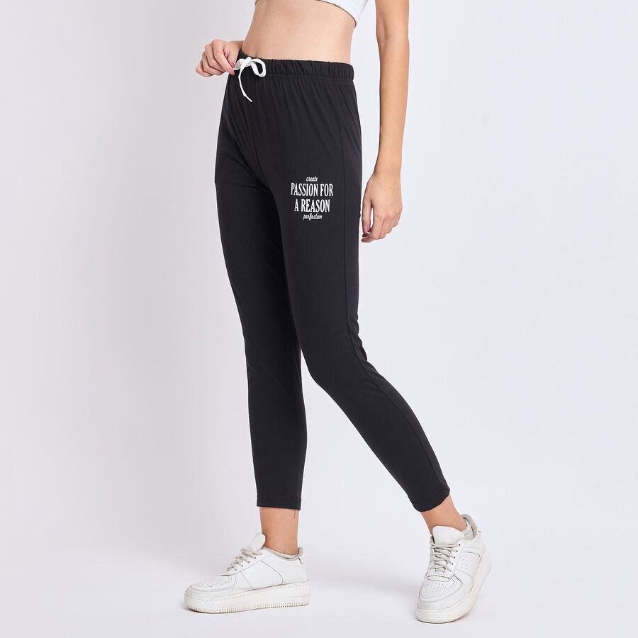 Ladies' Track Pants, Black, large image number null