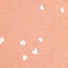 Girls All Over Print Capri, Light Pink, small image number null