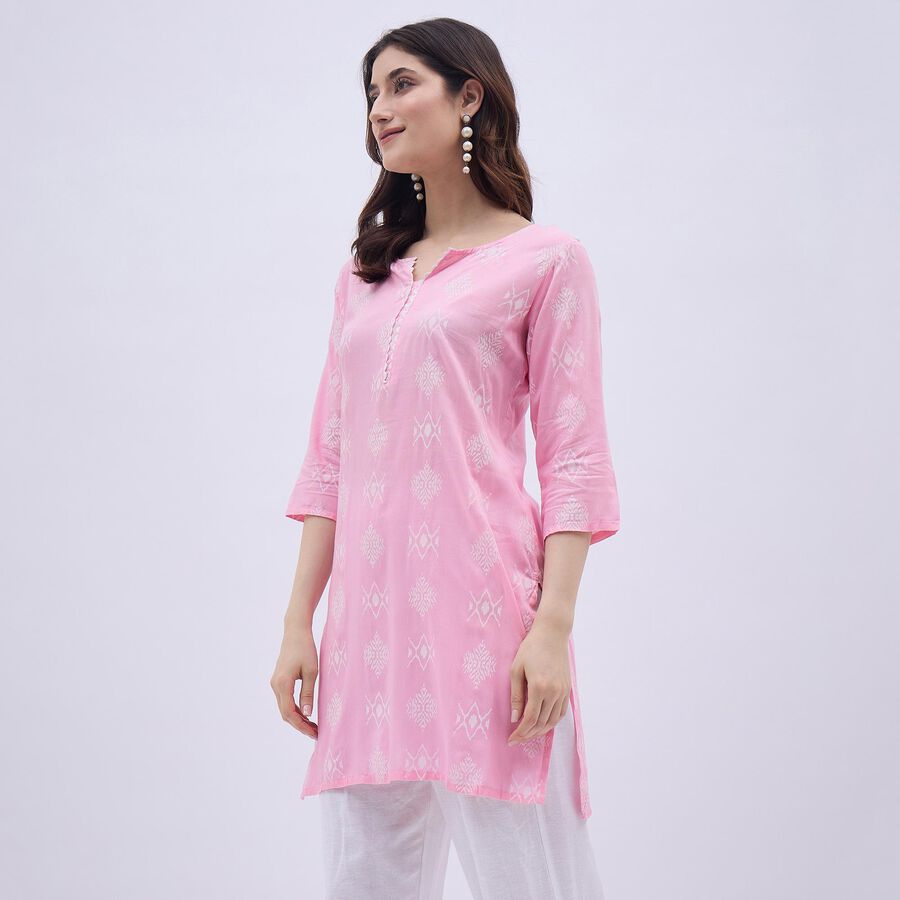 Ladies' Kurta, Pink, large image number null