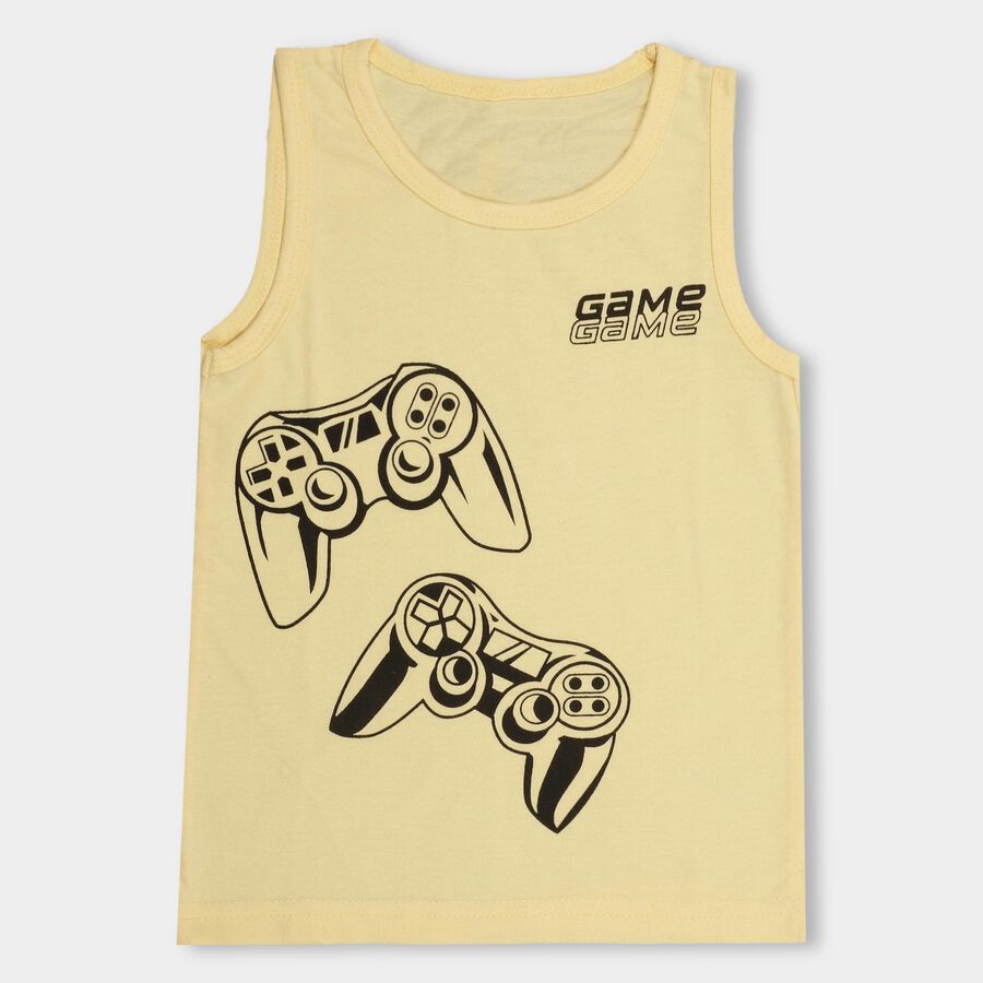 Boys' T-Shirt, Yellow, large image number null