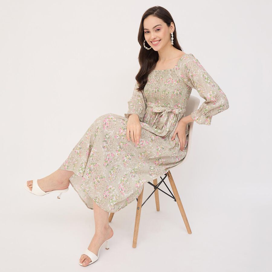Ladies' Dress, Light Green, large image number null