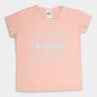 Girls' T-Shirt, पीच, small image number null