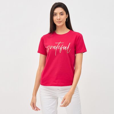 Ladies' Round Neck T-Shirt 