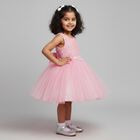 Girls' Frock, गुलाबी, small image number null