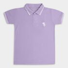 Boys' Half Sleeves T-Shirt , लाइलेक, small image number null