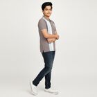 Boys' Half Sleeves T-Shirt, चारकोल, small image number null