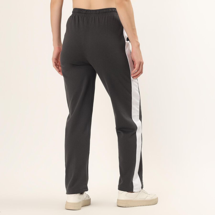 Ladies' Track Pants, गहरा ग्रे, large