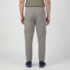 Men's Grey Tapered Cargo Jogger, Dark Grey, small