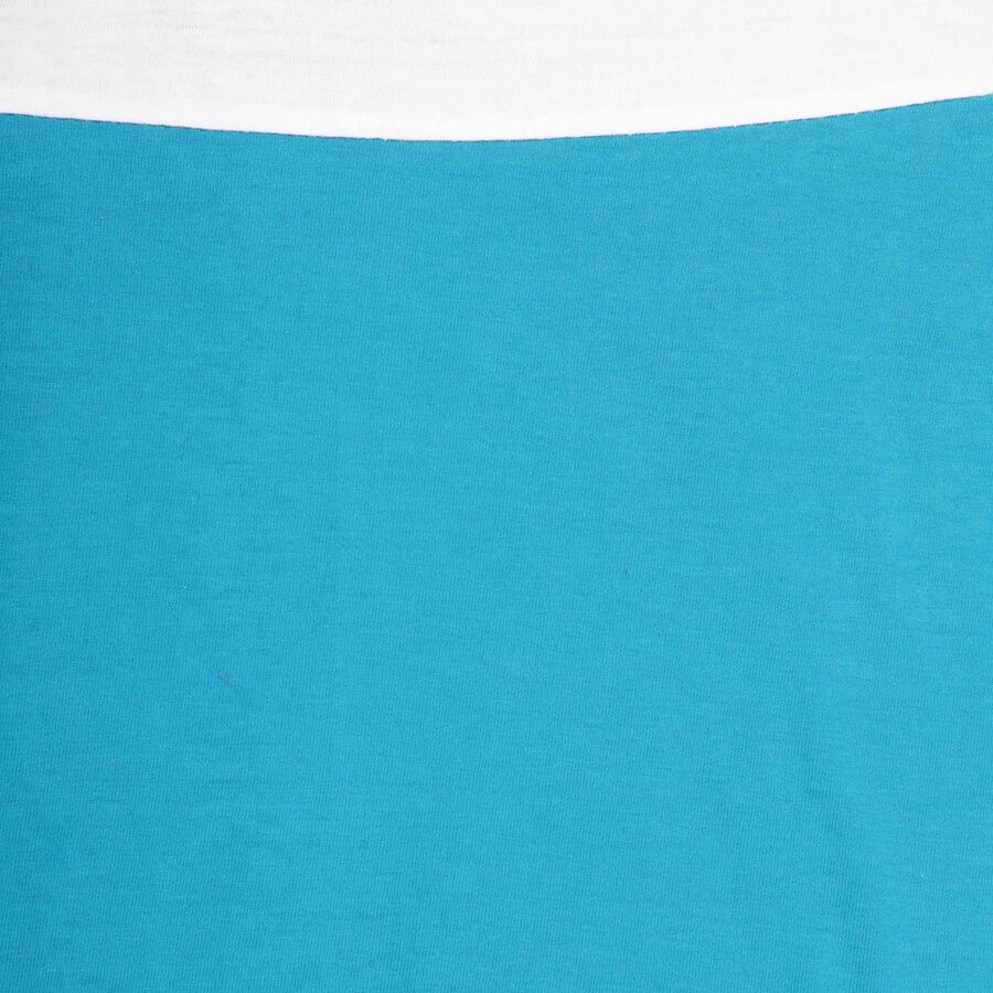Boys Cotton T-Shirt, Teal Blue, large image number null