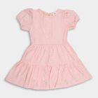 Girls' Frock , गुलाबी, small image number null