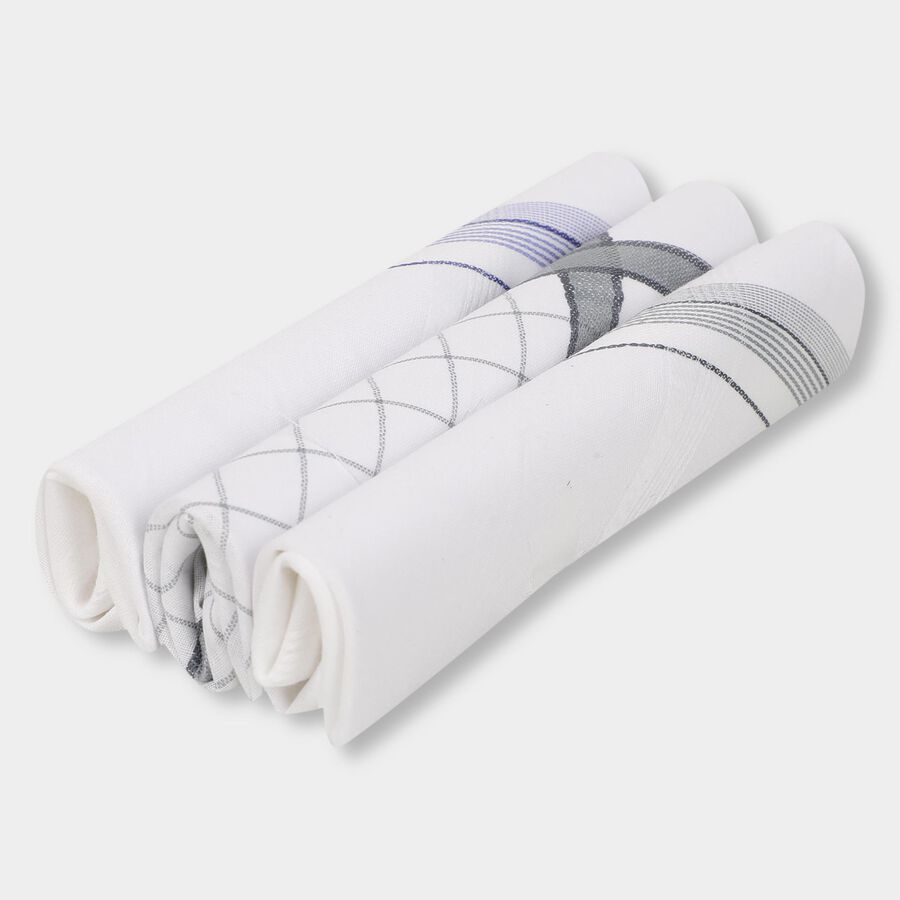 Men's Hanky, White, large image number null