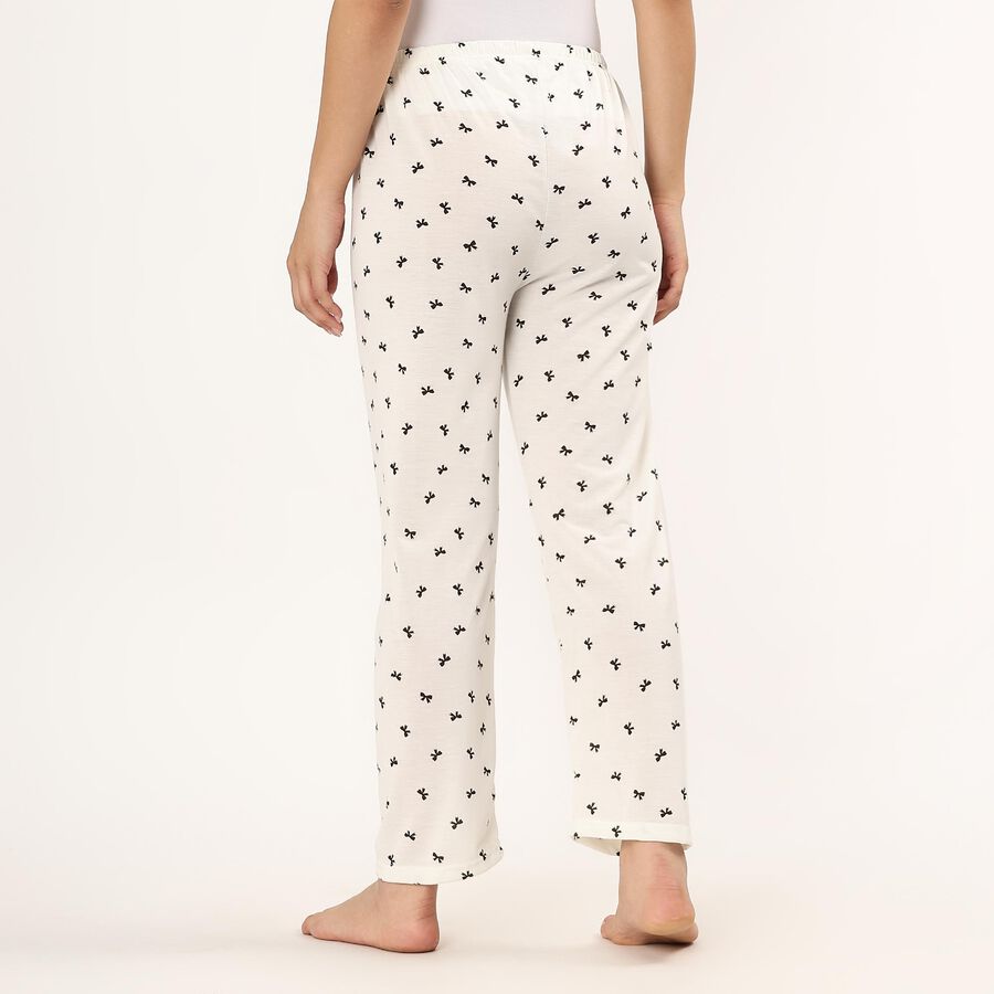 Ladies' Full Length Pyjama , Off White, large image number null