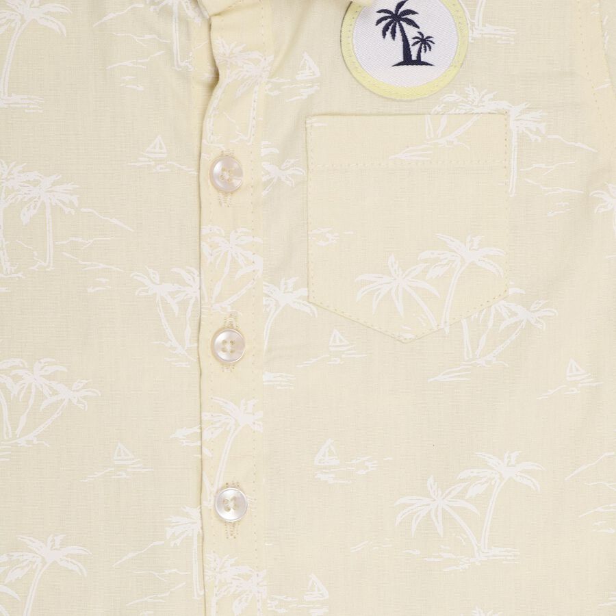 Infants' 100% Cotton Shirt , Yellow, large image number null
