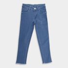 Girls' Jeans, Mid Blue, small image number null
