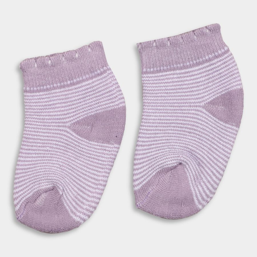 Infants' Socks (Pack of 2), Lilac, large image number null