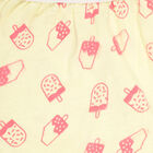 Girls Cotton Printed Bloomer, Yellow, small image number null