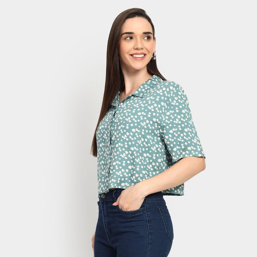 Ladies' Shirt, हल्का हरा, large image number null