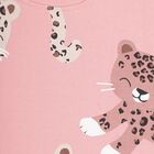 Infants Light Pink Cotton Crew Neck Casual Sweatshirt, हल्का गुलाबी, small image number null