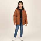 Girls' Jacket, भूरा, small image number null