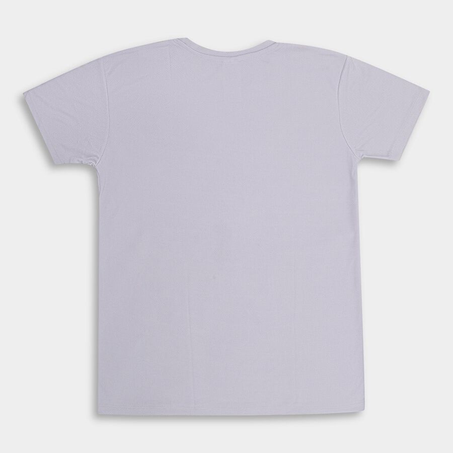 Boys' Half Sleeves T-Shirt , Light Grey, large image number null